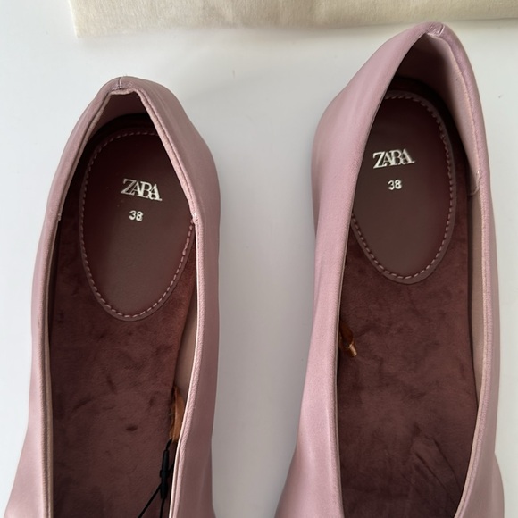 Zara Women's Mauve Flats - Picture 12 of 15